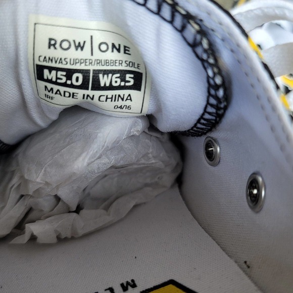Row One Pittsburgh Pirates Shoes Sneakers - Picture 7 of 7